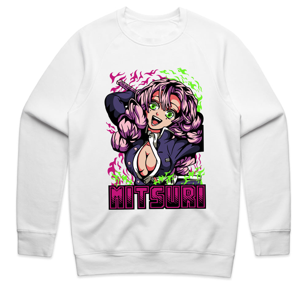 Mitsuri Kanroji "Flames of Love" T-Shirt – Bold Demon Slayer Streetwear