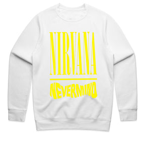 Nirvana "Nevermind" Minimalist Logo T-Shirt – Classic Grunge Tribute