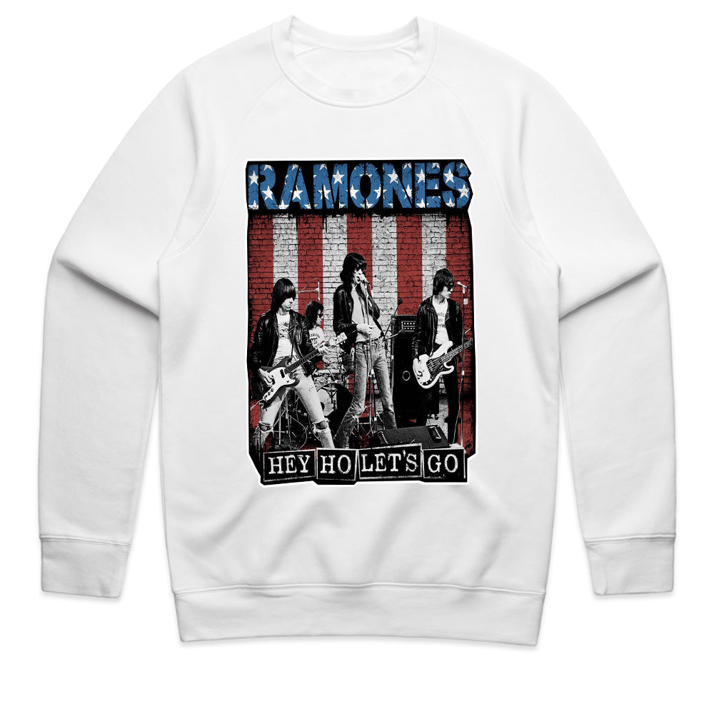 Ramones "Hey Ho, Let’s Go" American Flag T-Shirt