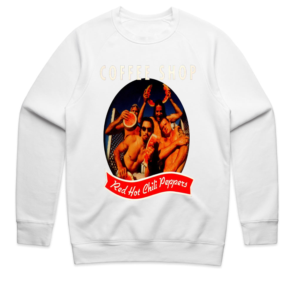 Red Hot Chili Peppers "Coffee Shop" T-Shirt – Vintage Funk Rock Band Tee