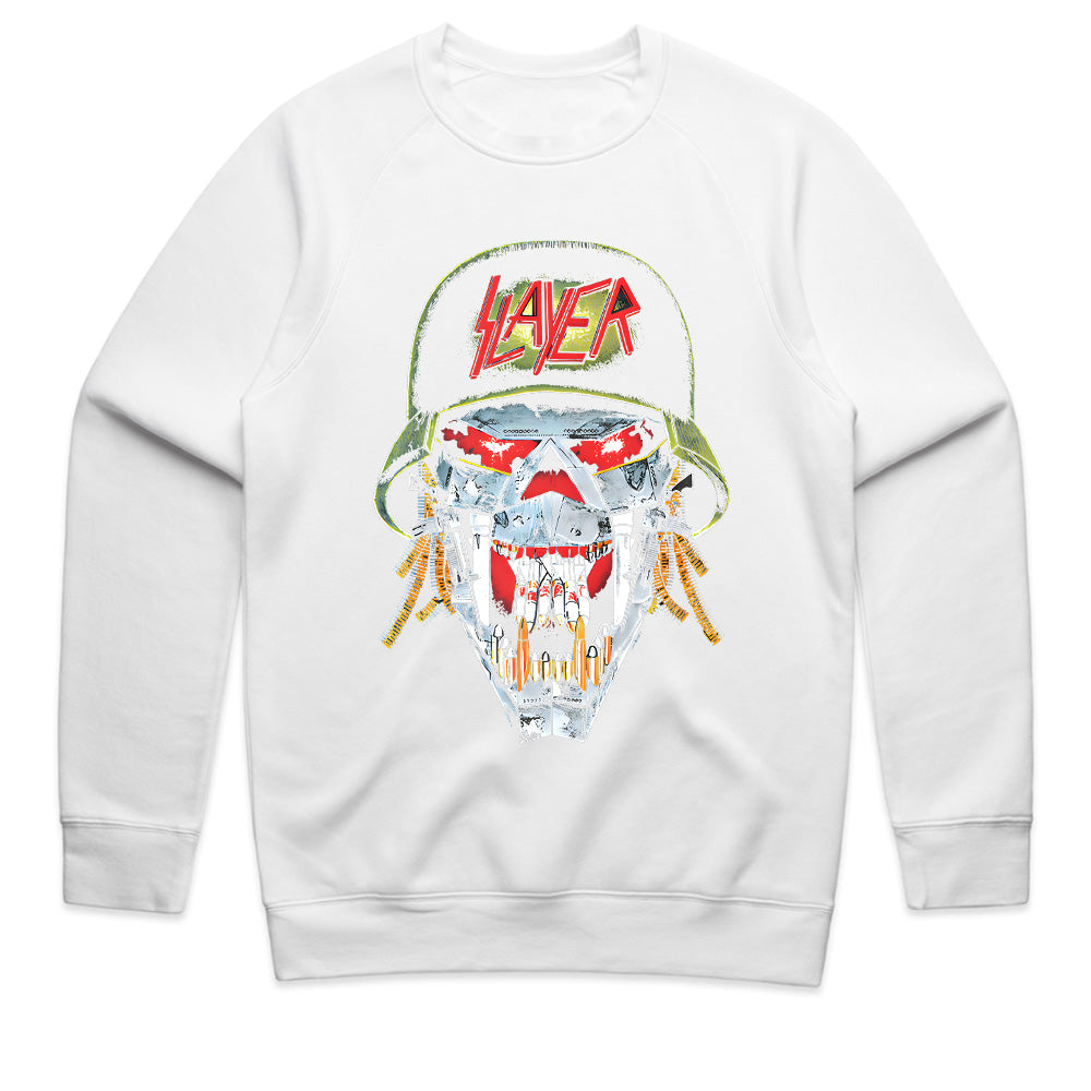Slayer "War Machine" Metal Skull Soldier T-Shirt – Thrash Metal Power