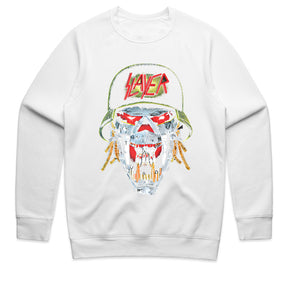 Slayer "War Machine" Metal Skull Soldier T-Shirt – Thrash Metal Power