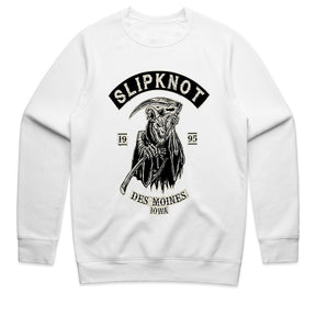 Slipknot “Des Moines Reaper” Vintage Biker-Style T-Shirt