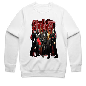 Slipknot Full Band Group Photo T-Shirt – Heavy Metal Legends