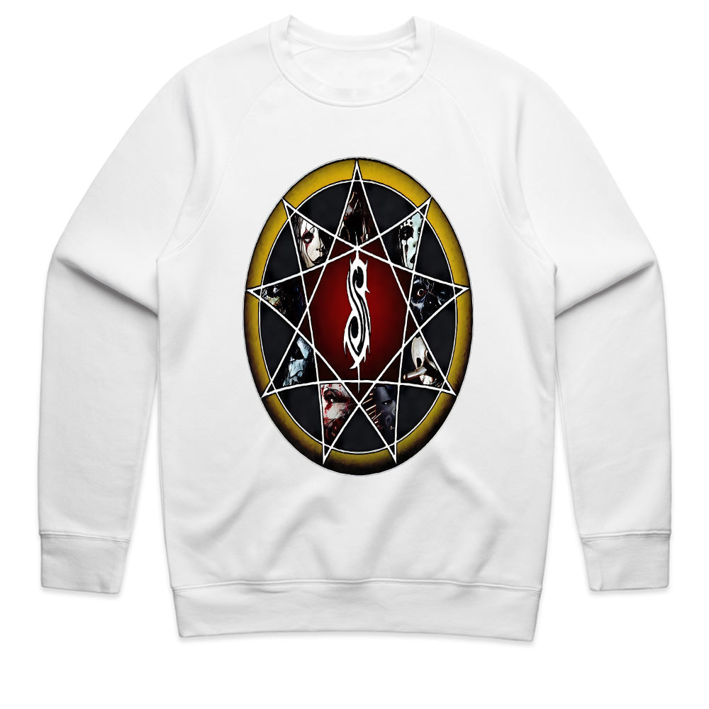 Slipknot Band Members Heptagram Sigil T-Shirt – Iconic Metal Design