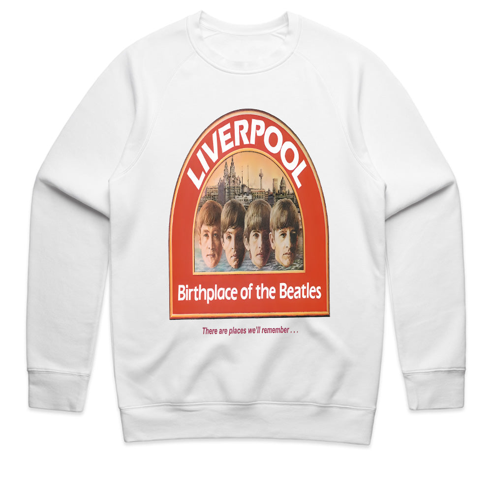 The Beatles "Liverpool Birthplace" Vintage T-Shirt – Classic Rock Heritage Tribute