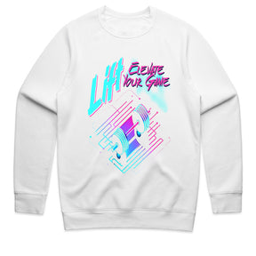 "Lift & Elevate Your Game" Neon Cyber Gym T-Shirt – Futuristic Fitness Vibes