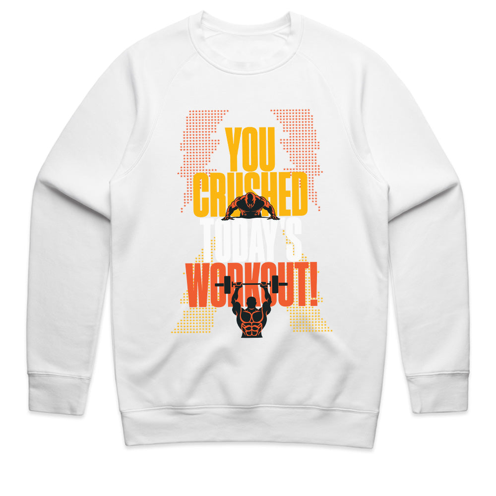 You Crushed Today’s Workout – Motivational Gym T-Shirt | Fitness & Strength Tee