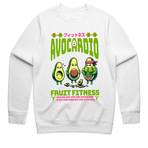 "Avocardio Fruit Fitness" Funny Gym T-Shirt – Sweat Now, Guac Later!