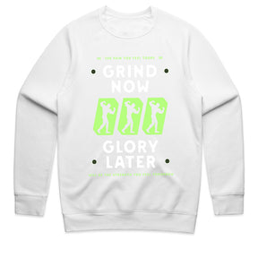 "Grind Now, Glory Later" Motivational Gym T-Shirt – Push Harder, Achieve More