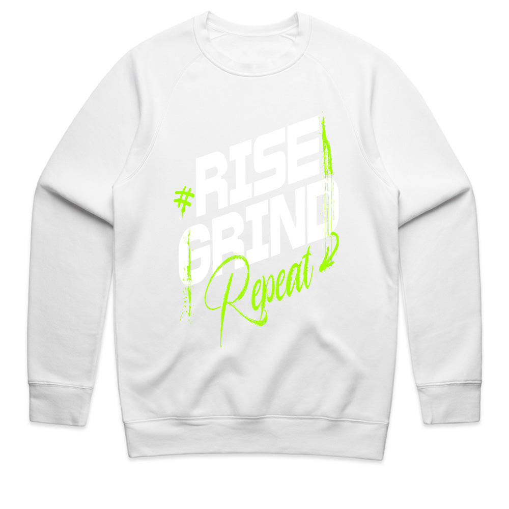 "Rise Grind Repeat" Motivational Workout T-Shirt