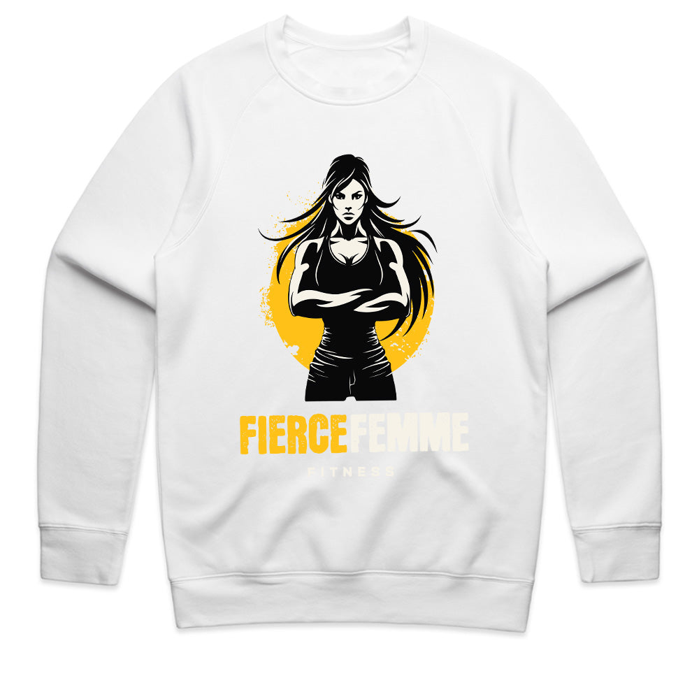 "Fierce Femme Fitness" Strong Woman Gym T-Shirt – Empowerment & Strength