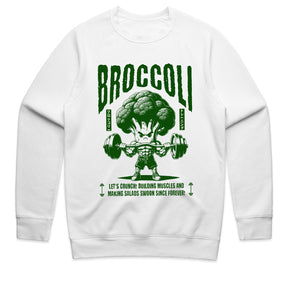 "Broccoli Gains" Funny Gym T-Shirt – Strong & Crunchy Workout Motivation