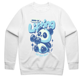 "Bear-ly Lifting" Cute Panda Gym T-Shirt – Get Your Gains!