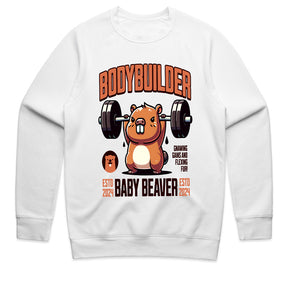 "Bodybuilder Baby Beaver" Funny Gym T-Shirt – Lift Like a Beast