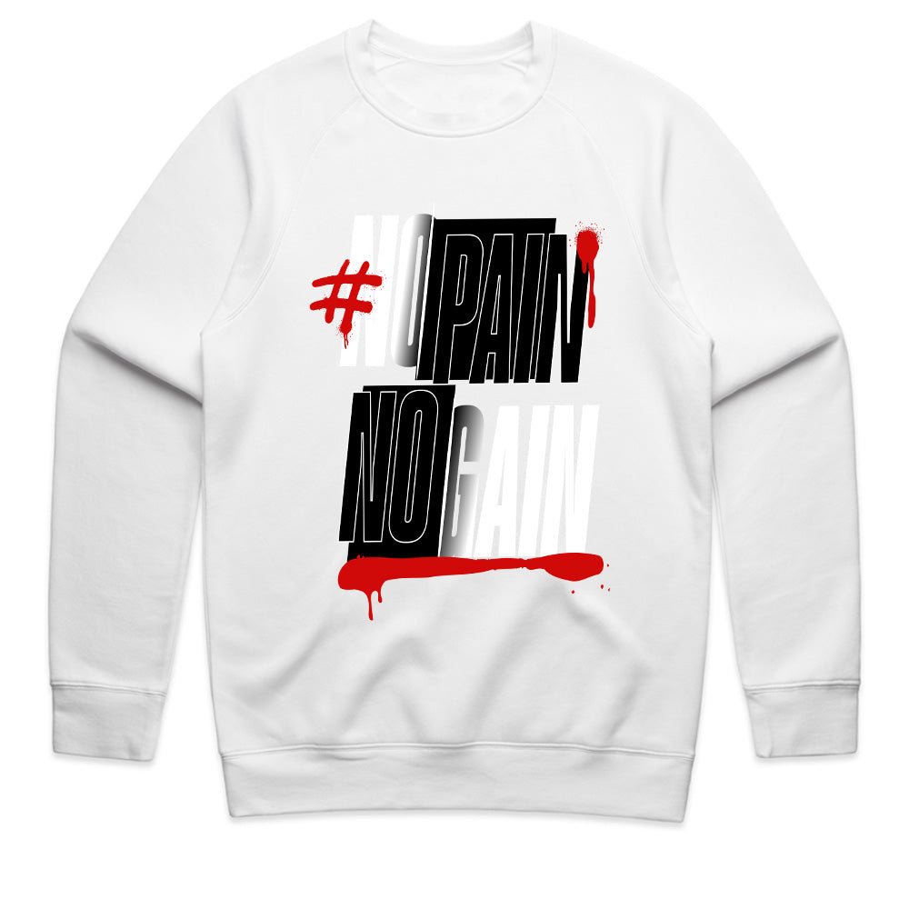"#NoPainNoGain Hardcore Gym T-Shirt – Push Through the Struggle