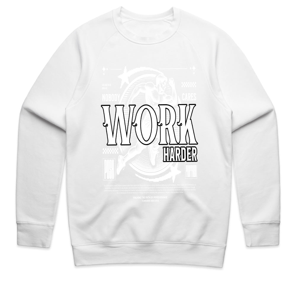 "Nobody Cares, Work Harder" Motivational Gym T-Shirt – Hustle & Grind