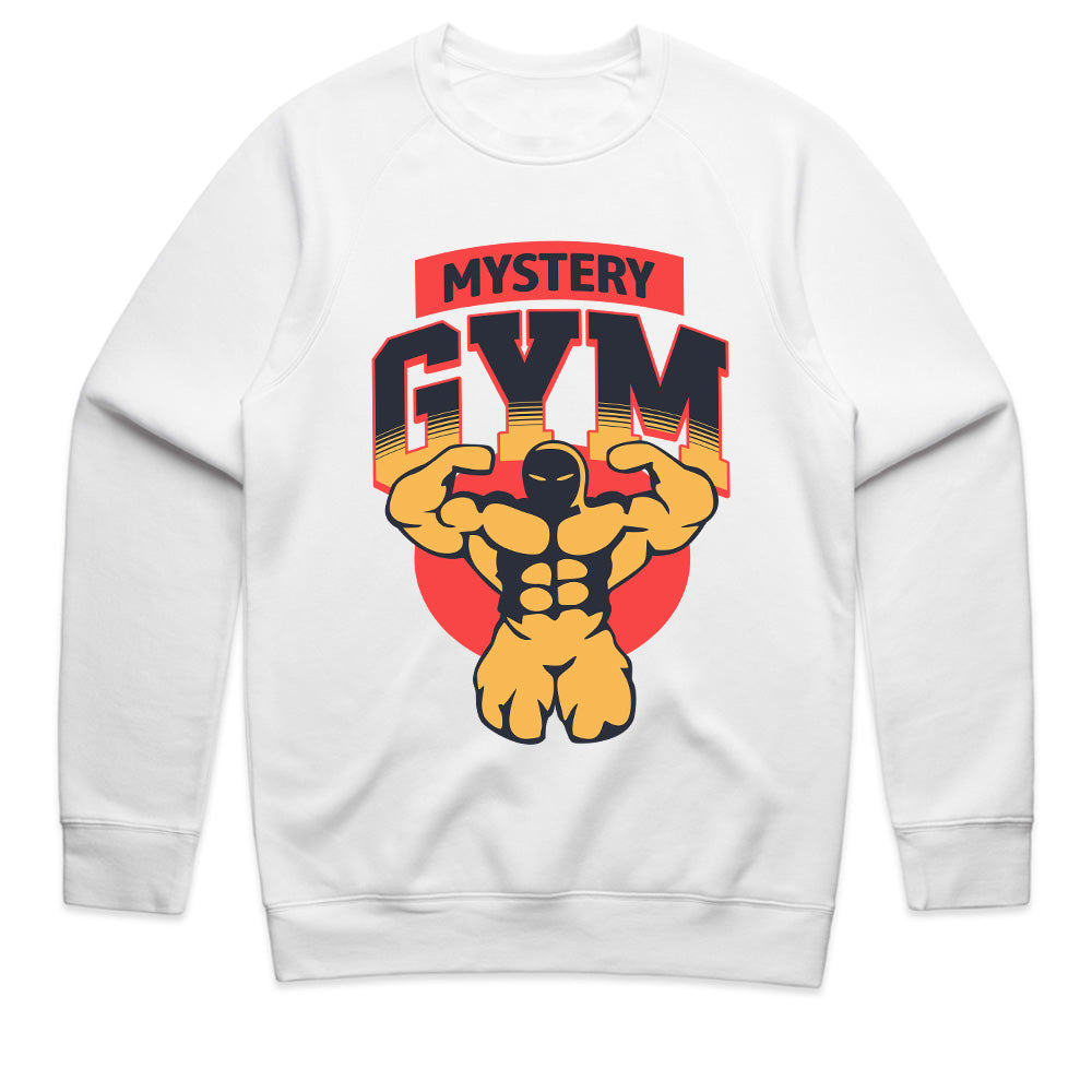 "Mystery Gym" Muscle-Building T-Shirt – Bold Fitness & Bodybuilding Tee