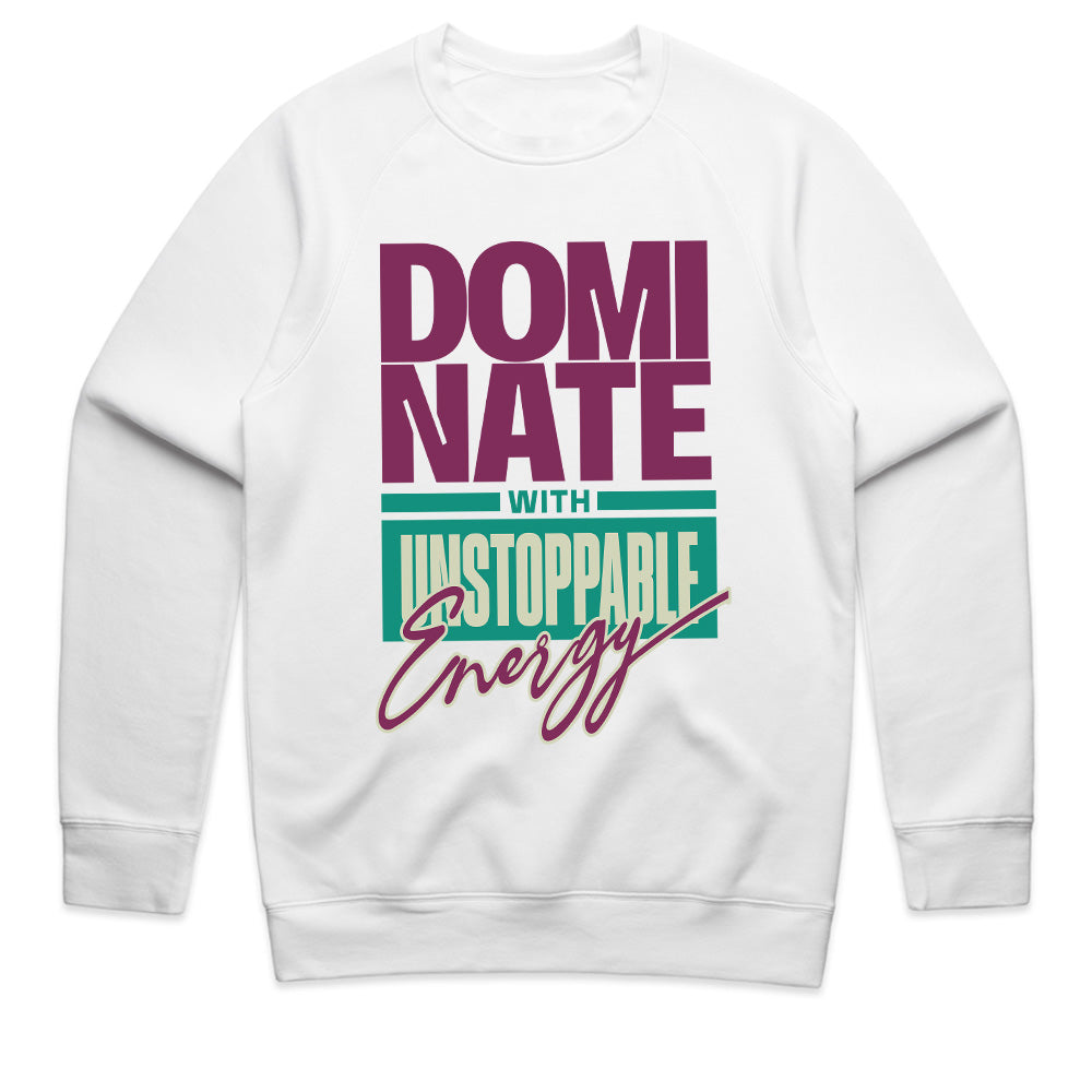 "Dominate with Unstoppable Energy" Motivational Gym T-Shirt – Power & Confidence