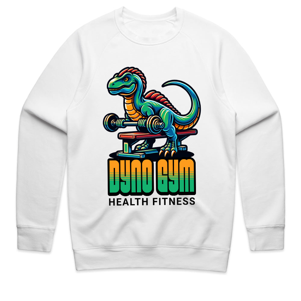 "Dyno Gym" Dinosaur Fitness T-Shirt – Fun & Motivational Workout Tee
