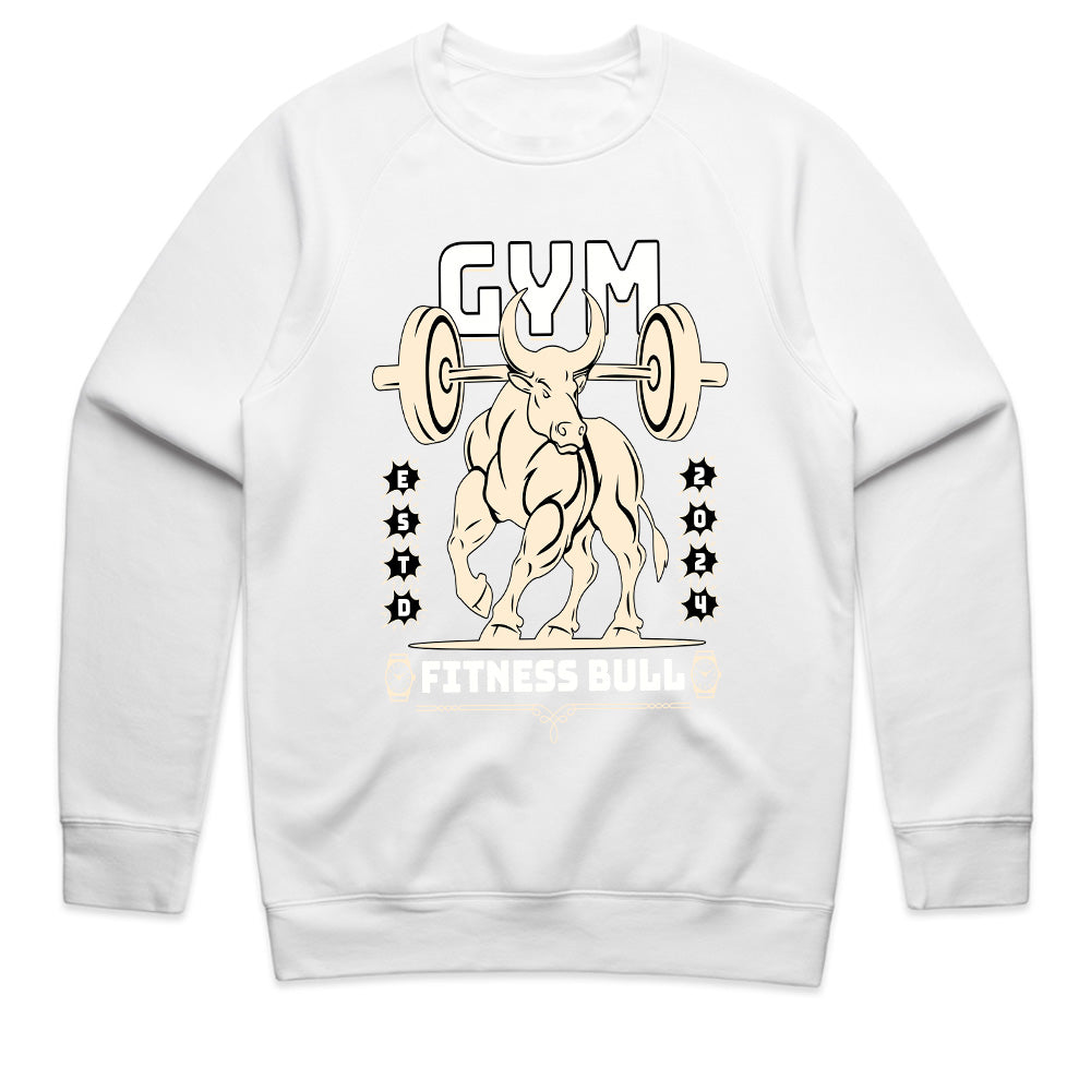 "Fitness Bull" Powerlifting Gym T-Shirt – Strength, Power & Determination