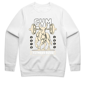 "Fitness Bull" Powerlifting Gym T-Shirt – Strength, Power & Determination
