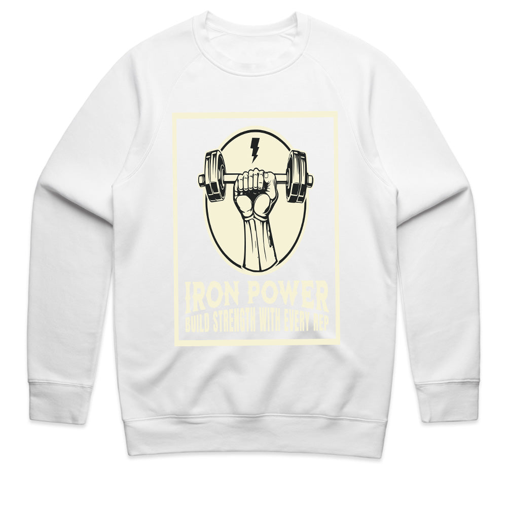 "Iron Power" Strength Training Gym T-Shirt – Build Strength with Every Rep