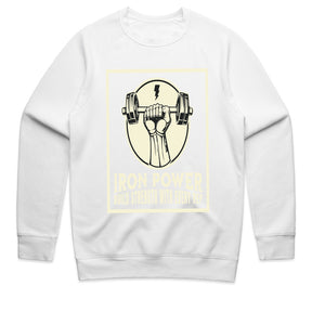 "Iron Power" Strength Training Gym T-Shirt – Build Strength with Every Rep