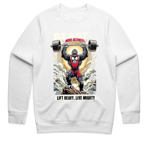 "Beast Mode Activated" Gorilla Powerlifting Gym T-Shirt – Lift Heavy, Live Mighty