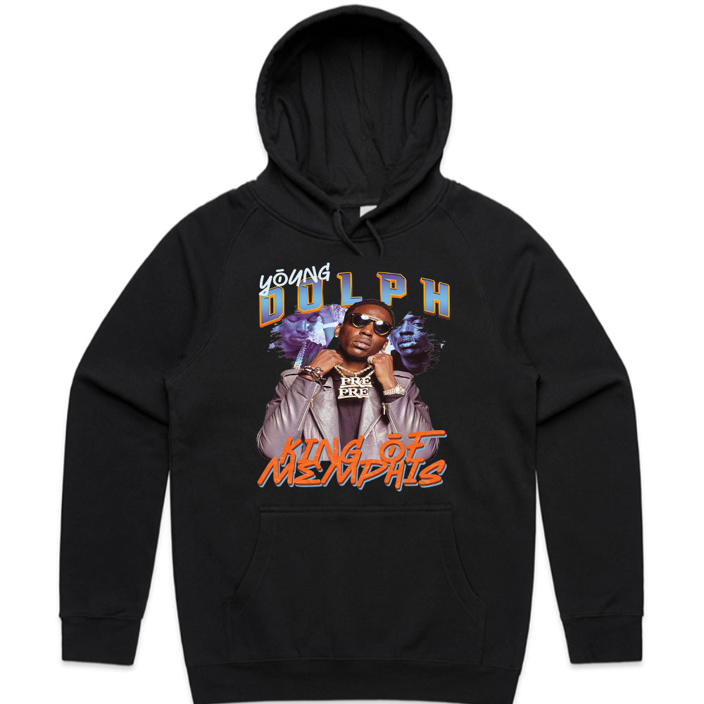 Young Dolph "King of Memphis" Tribute T-Shirt – Legendary Hip-Hop Streetwear