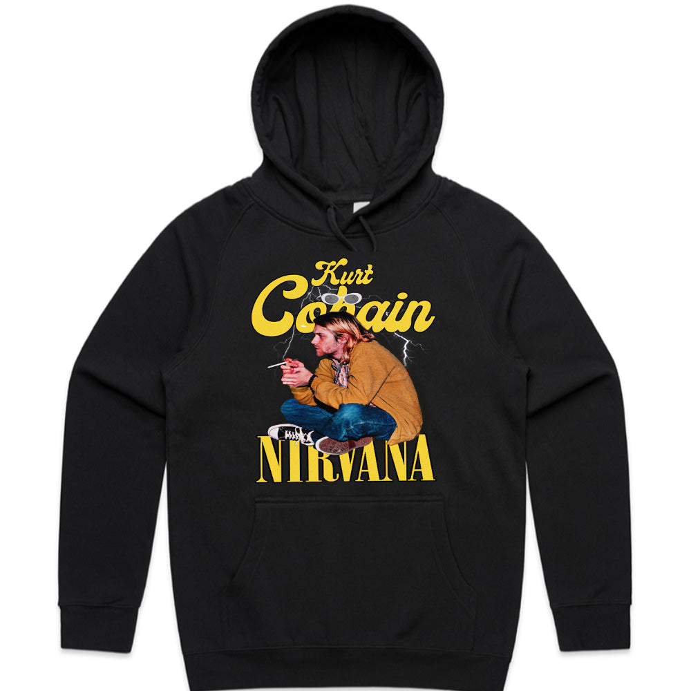 Kurt Cobain Nirvana Tribute T-Shirt – Grunge Rock Icon Apparel