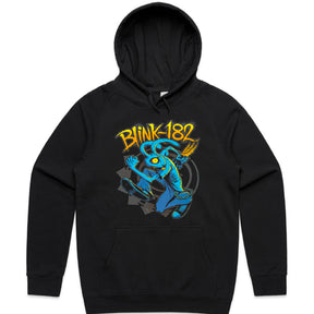 Blink-182 Crazy Blue Bunny T-Shirt – Punk Rock Cartoon Style