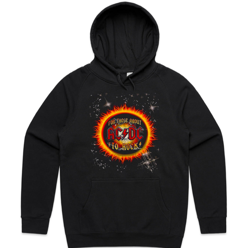 AC/DC "For Those About to Rock" Fireball T-Shirt – Classic Rock Energy