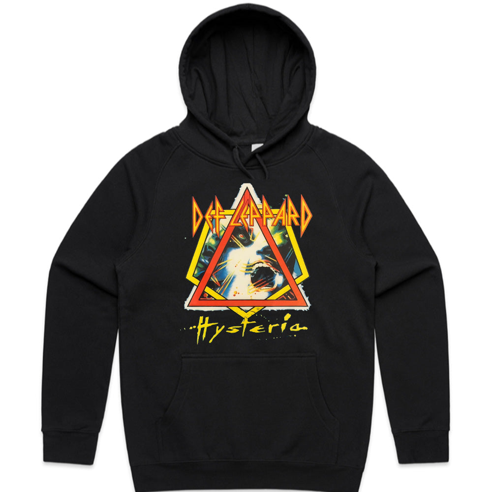 Def Leppard Hysteria Album Cover T-Shirt – Classic Rock Band Merch