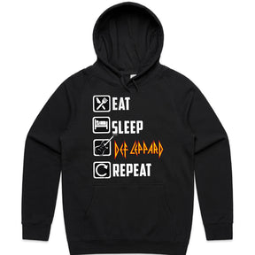 Eat Sleep Def Leppard Repeat – Rock & Roll Lifestyle T-Shirt