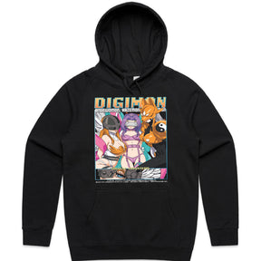 Digimon Digital Queens T-Shirt – Angewomon, Kazemon, & Renamon