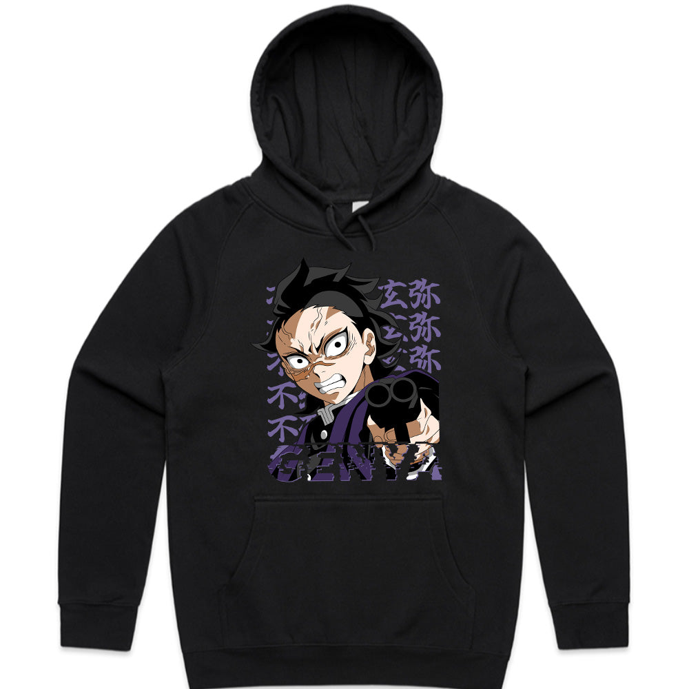 Genya Shinazugawa T-Shirt – Demon Slayer Fierce Warrior
