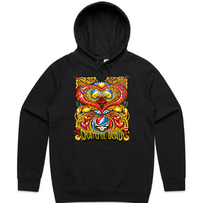 Grateful Dead Psychedelic Heart & Skull Lightning Bolt T-Shirt