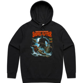 The South Bend Shovel Slayer Horror T-Shirt – Retro Slasher Tribute