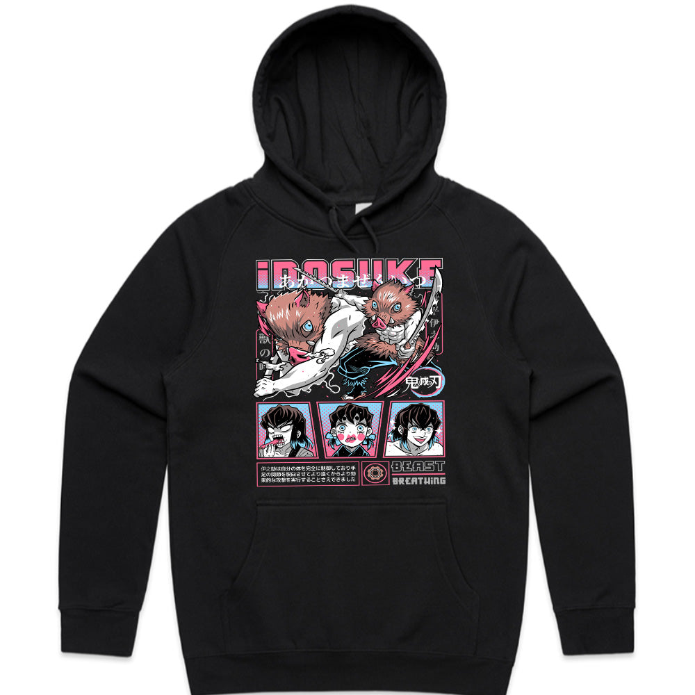 Demon Slayer Inosuke T-Shirt – Beast Breathing Anime Graphic Tee