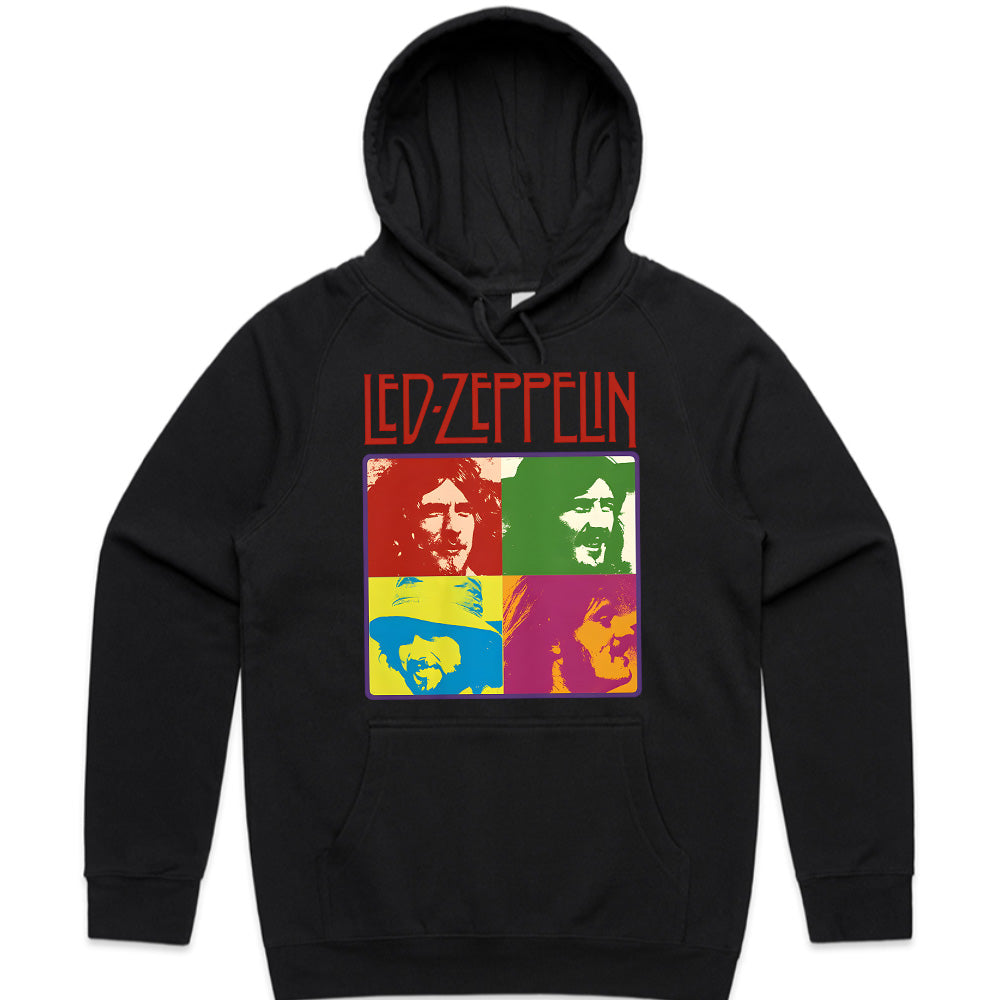 Led Zeppelin Pop Art Portrait T-Shirt