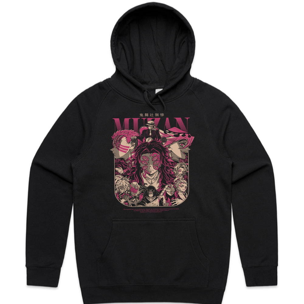 Muzan & Upper Moons T-Shirt – Dark Demon Slayer Villains Streetwear