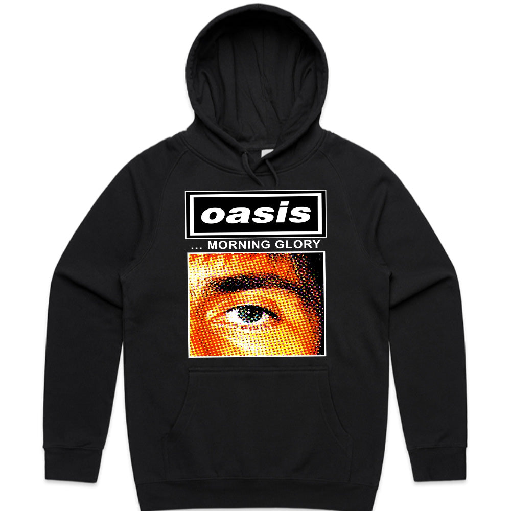 Oasis "Morning Glory" Pop Art T-Shirt – Britpop Classic Tribute