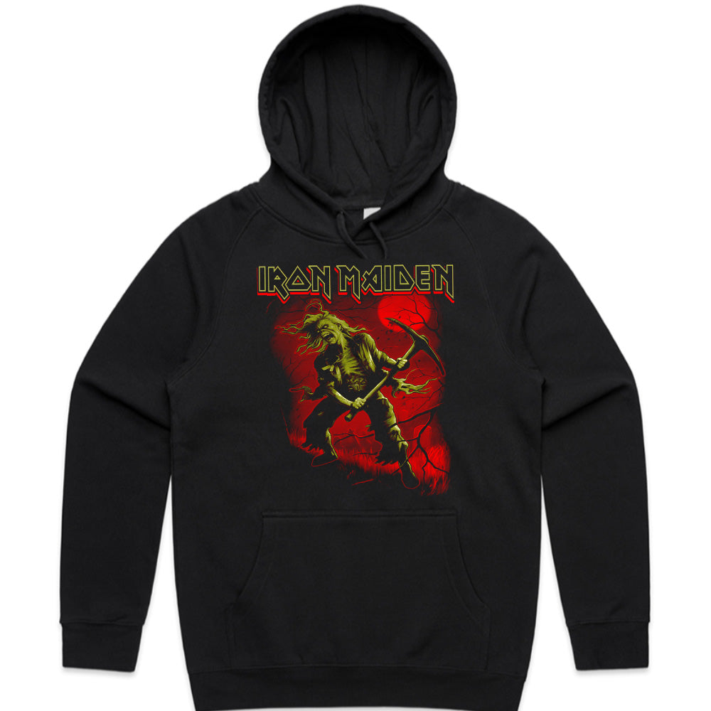 Iron Maiden "Eddie the Gravedigger" Blood Moon T-Shirt