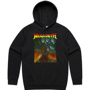"Megadeth"Apocalyptic Warrior Vic Rattlehead Design T-Shirt