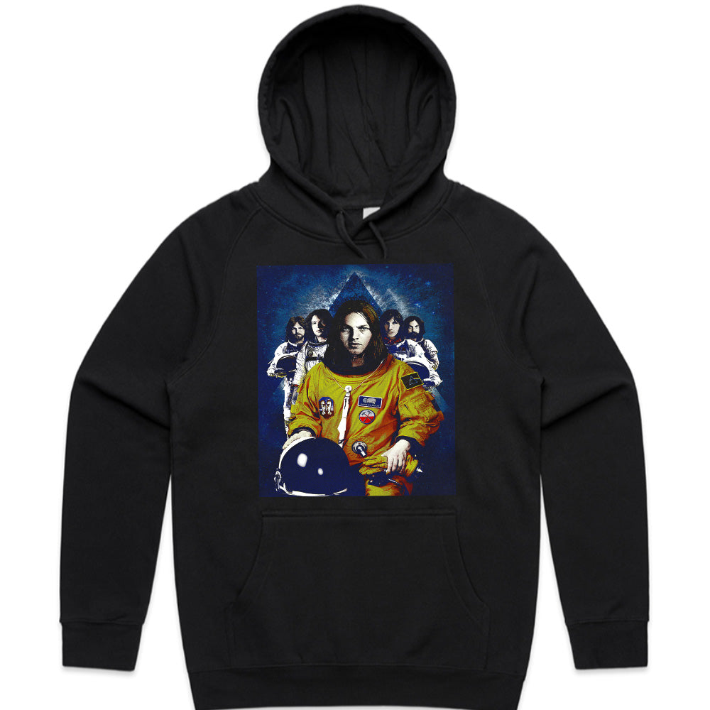 "Cosmic Rock Voyage" Psychedelic Space-Themed Band T-Shirt