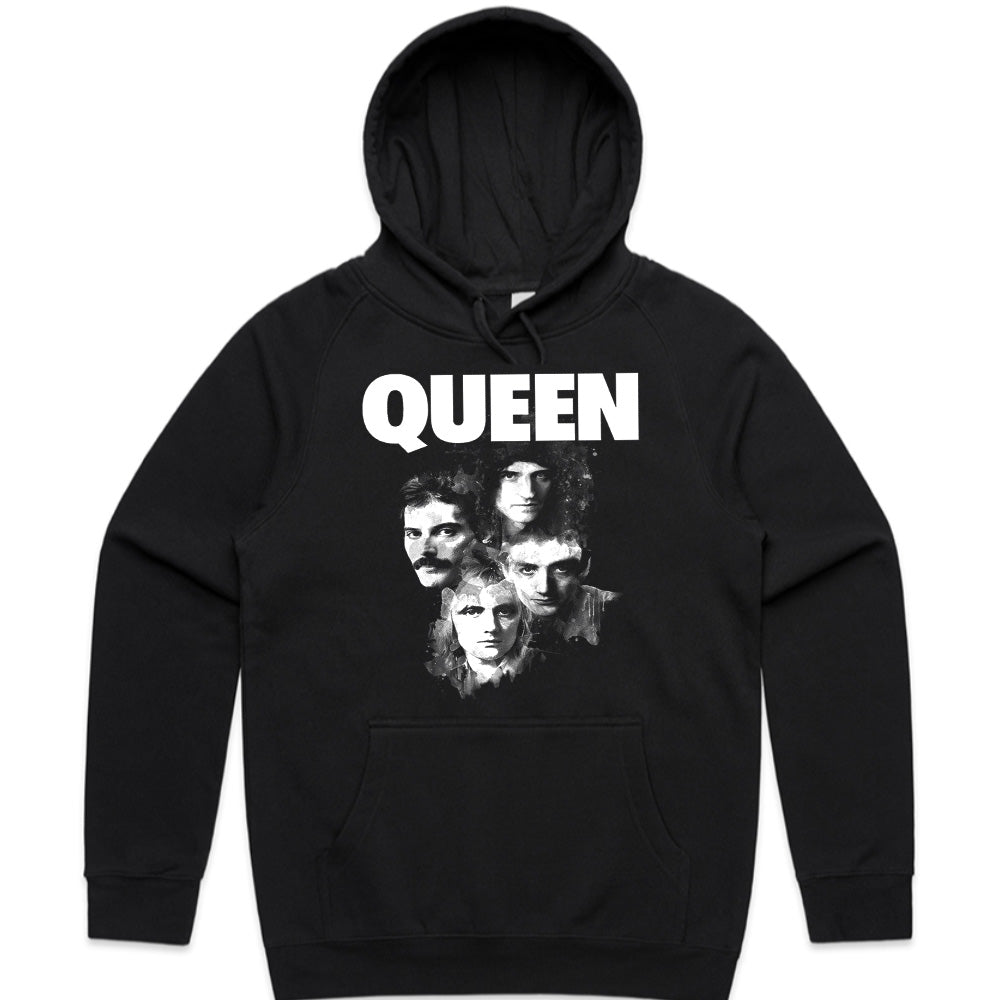 "Queen - Iconic Band Portrait" Classic Rock T-Shirt