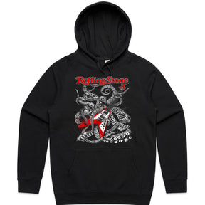 "Rock & Tentacles" Rolling Stone-Inspired Gothic Rock T-Shirt