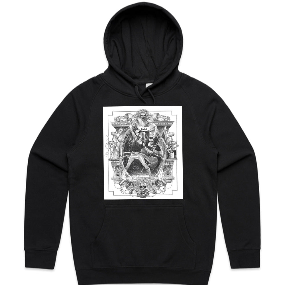 "Metal Throne" Baroque-Inspired Heavy Metal Art T-Shirt