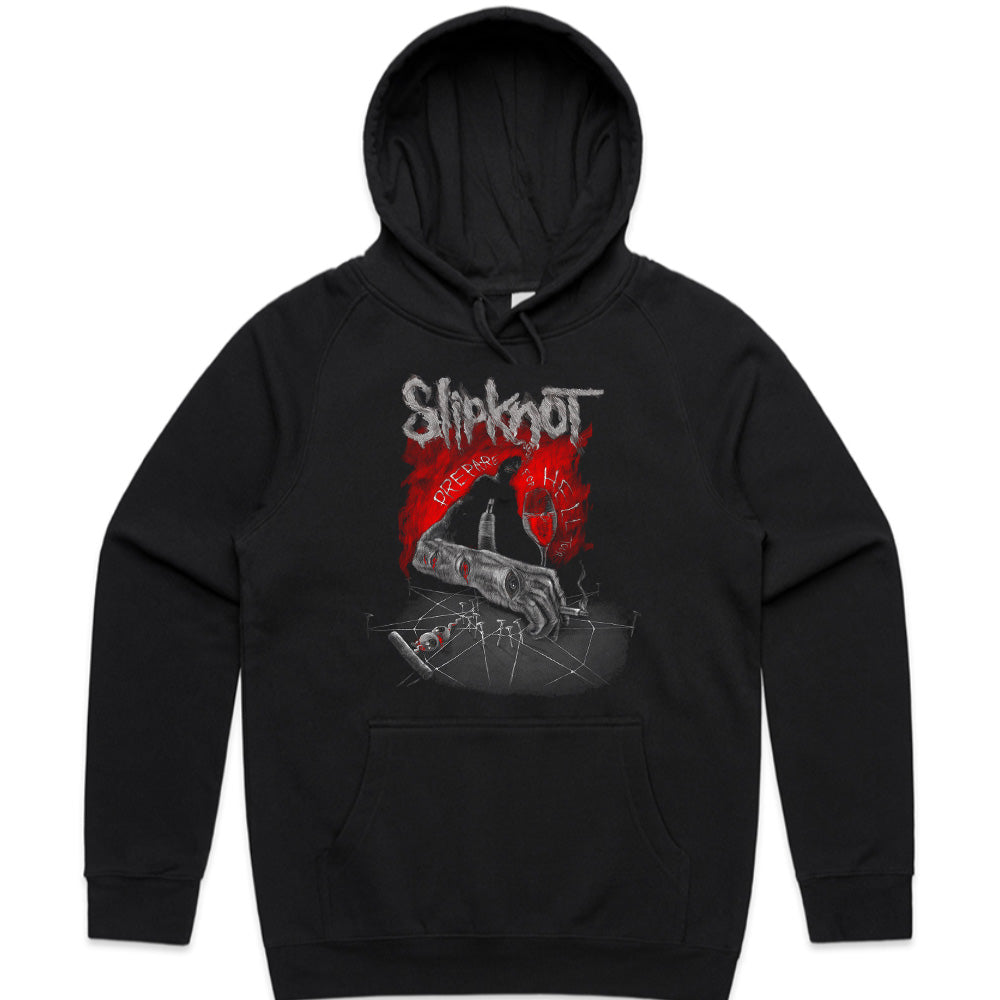 Slipknot "Prepare for Hell" Dark Horror-Themed T-Shirt